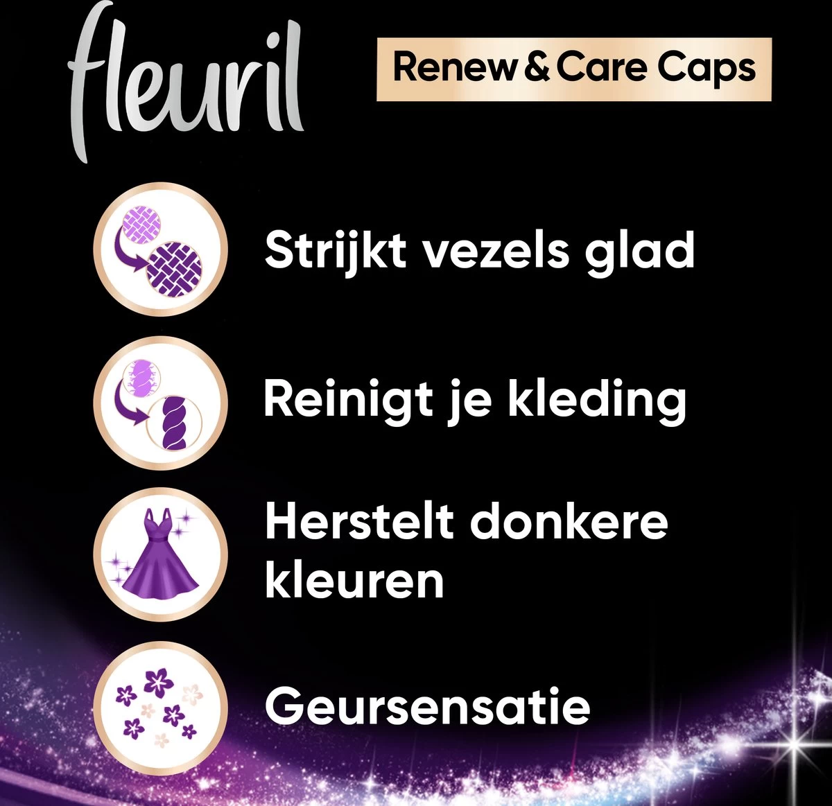 Fleuril Renew Zwart - Vloeibaar Wasmiddel - Voordeelverpakking - 65 Wasbeurten - Afbeelding 7