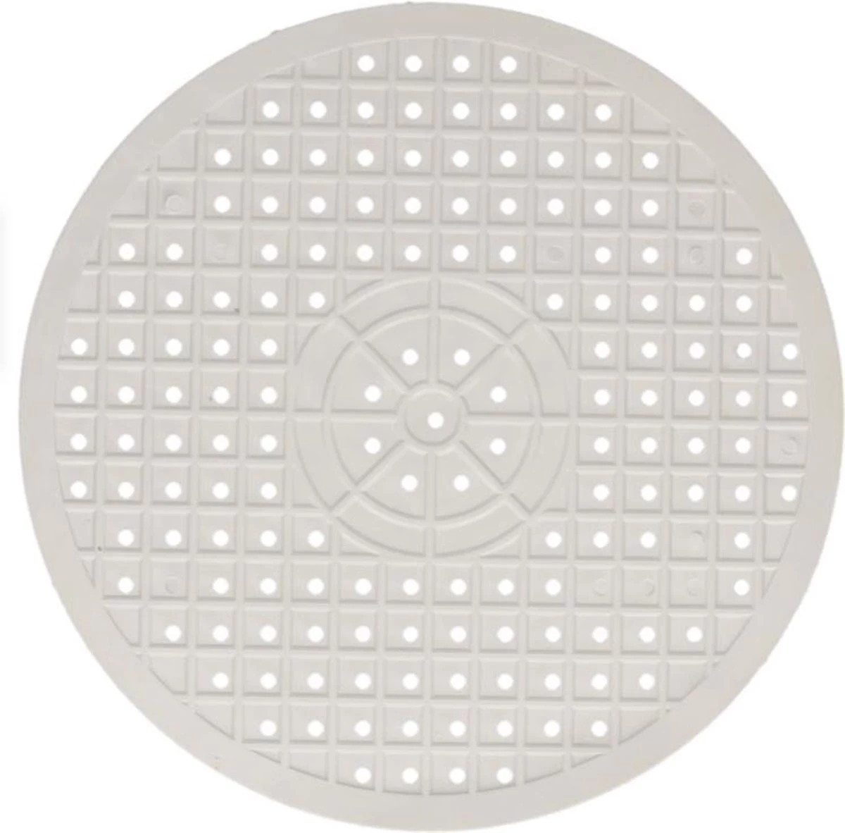 Merkloos Gootsteenmat Rond - 31cm - Beschermt De Gootsteen En Het Servies Tegen Krassen En Beschadigingen. - Afbeelding 2