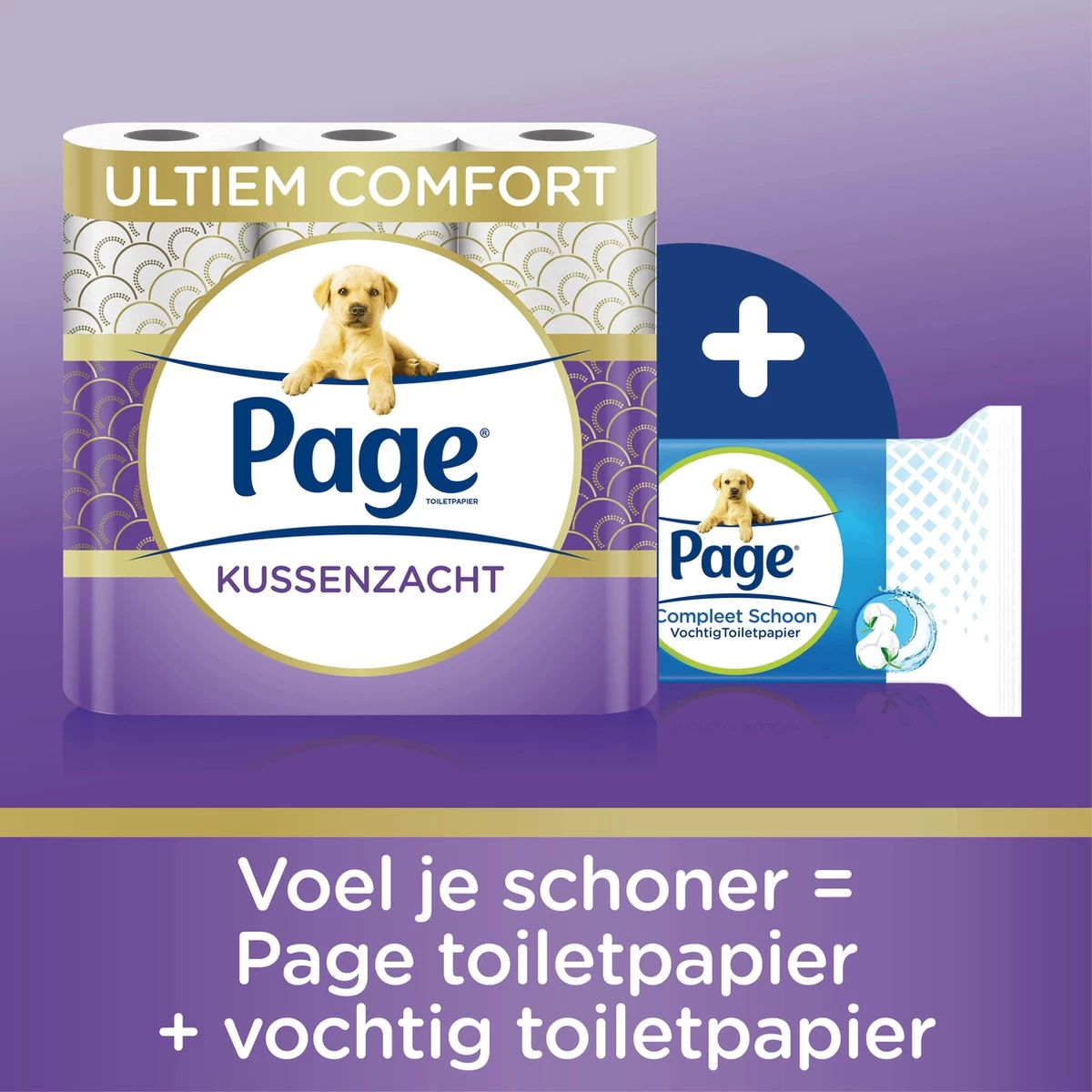 Page Toiletpapier - 32 Rollen - Kussenzacht Wc Papier (3-laags) - Voordeelverpakking - Afbeelding 5