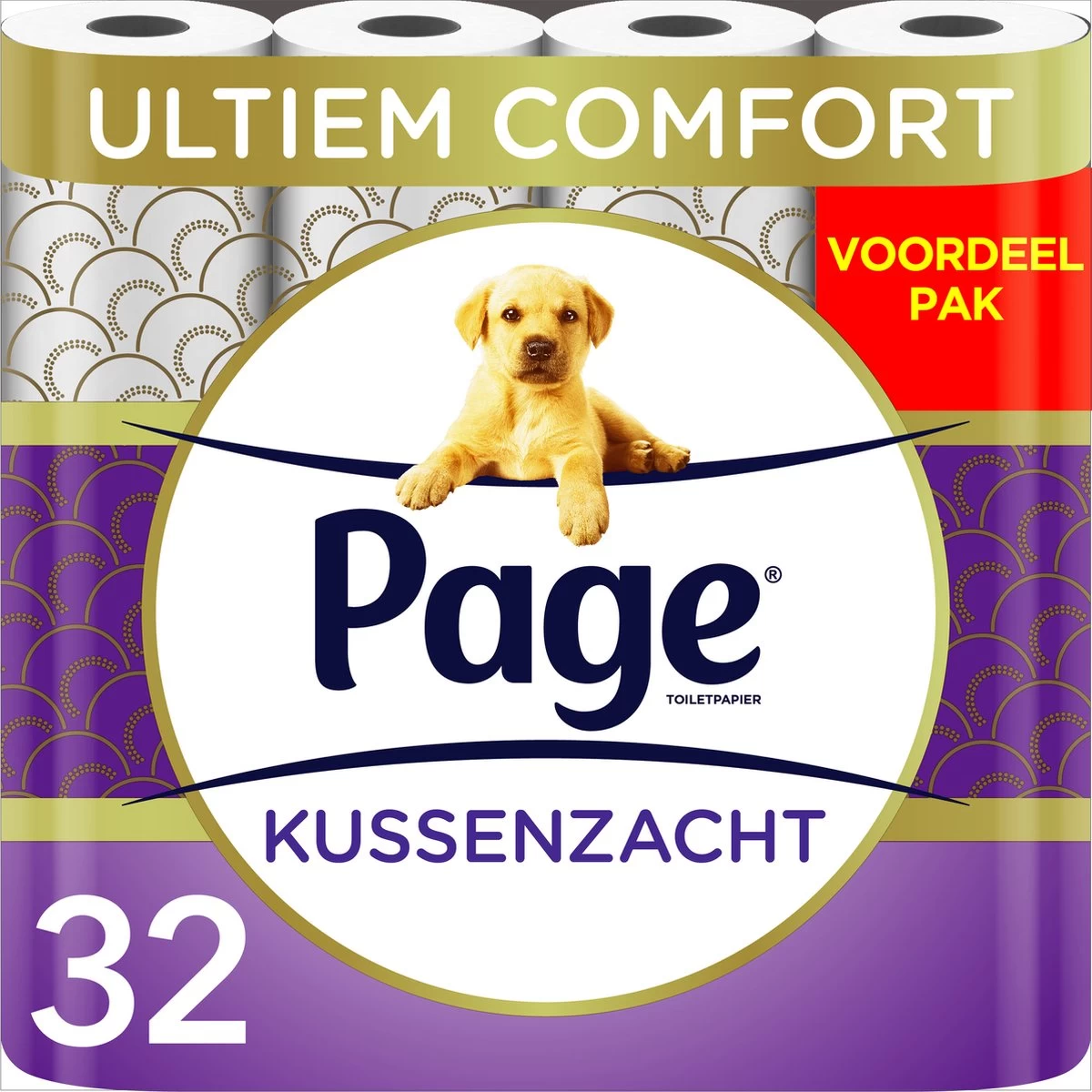 Page Toiletpapier - 32 Rollen - Kussenzacht Wc Papier (3-laags) - Voordeelverpakking - Afbeelding 11