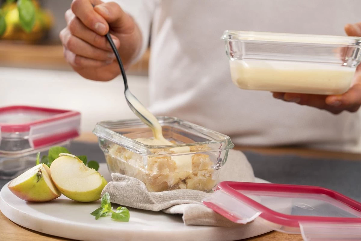 Tefal MasterSeal Glass - 3 X 450 Ml - Rechthoekig - Afbeelding 2