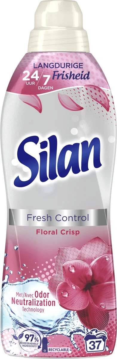 Silan Floral Crisp Wasverzachter - 6 X 37 Wasbeurten - Voordeelverpakking - Afbeelding 3