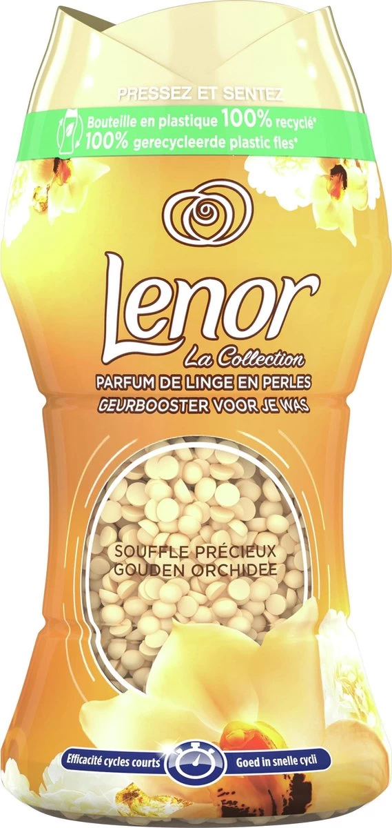 Lenor Geurbooster Gouden Orchidee - Geurparels - 6x11 Wasbeurten - Voordeelverpakking - Afbeelding 8