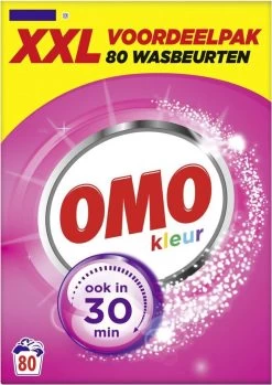 Omo Kleur XXL Waspoeder Voor De Gekleurde Was - 80 Wasbeurten