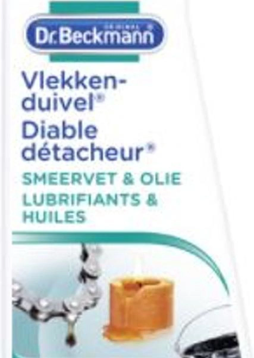 Dr. Beckmann Vlekkenduivel Smeervet & Olie 50 Ml - Afbeelding 3